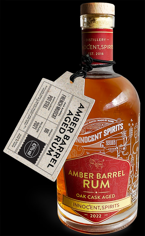 Innocent Spirits Amber Barrel Aged Rum